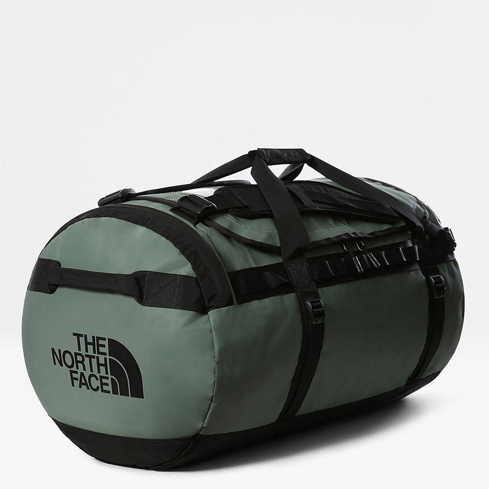 The North Face Base Camp - Large Ανδρικα Τσάντα Duffel - Πρασινο / Μαυρα (SRJA94362)
